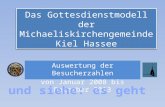Das Gottesdienstmodell der Michaeliskirchengemeinde Kiel Hassee Auswertung der Besucherzahlen von Januar 2008 bis Dezember 2013.