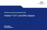 Gestaltungsvorgaben PPT Small Bone Innovations Deutschland GmbH Datum: 20.03.2009 CD Small Bone Innovations Deutschland GmbH Artelon ® STT und DRU Spacer