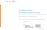 German Toilet Organization e. V. Grundlagenseminar: Nachhaltige Sanitärversorgung Wochenendseminar für Engagierte in NROs Thilo Panzerbieter, Johannes.
