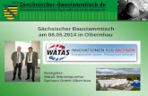 Hallo ihr Leute Gastgeber: WätaS Wärmetauscher Sachsen GmbH Olbernhau Sächsischer Baustammtisch am 08.05.2014 in Olbernhau.