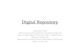 Digital Repository Universität zu Köln Historisch-kulturwissenschaftliche Informationsverarbeitung Seminar: Digital Objects Processing - CMS vs. Digital.