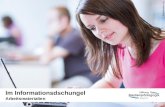 Im Informationsdschungel Arbeitsmaterialien.  2 | Stiftung Medienpädagogik Bayern Meinungsbildung Im Informationsdschungel.
