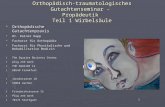 1 Orthopädisch-traumatologisches Gutachtenseminar - Propädeutik Teil 1 Wirbelsäule  Orthopädische Gutachtenpraxis  Dr. Rainer Hepp  Facharzt für Orthopädie.