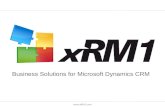 Www.xRM1.com Business Solutions for Microsoft Dynamics CRM.