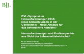 BVL-Symposium Herausforderungen 2015: Neue Entwicklungen in der Gentechnik – Neue Ansätze für das behördliche Handeln? Herausforderungen und Problempunkte.
