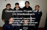 Ökologisches Projekt der Jf- VG Waldbreibach Mitwirkende: Sandra Mehr, Thorsten Jungblut, Rico Hennerici, Timo Rams, Harald Bierbrauer, Daniel Boden.