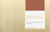 Einführung in die Volkswirtschaftslehre Ein theoriegeschichtlicher Überblick Christian Gehrke.