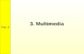 3. Multimedia Kap. 3. 3.1 Definition „Multimedia“ Kap. 3.