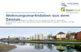 Wohnungsmarktdaten aus dem Zensus Erste Erfahrungen aus der Wohnungsmarktbeobachtung des Landes und der Städte Wohnungsmarktbeobachtung Nordrhein-Westfalen.