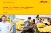 DHL Vertriebs GmbH April 2014 So haben Ihre Kunden die volle Paketfreiheit: Die Empfängerservices von DHL PAKET.
