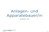 AAAR 1D Anlagen- und Apparatebauer/in Version 2.0.
