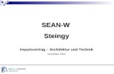 SEAN-WSteingy Impulsvortrag – Architektur und Technik Dezember 2012.