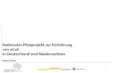 Ppt. Landesinitiative Mobilität Niedersachsen | Vers. 2.2 | 20130912 1 Nationales Pilotprojekt zur Einführung von eCall in Deutschland und Niedersachsen.