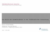 Die Rolle des Darmmikrobioms in der frühkindlichen Entwicklung David Endesfelder Helmholtz Zentrum München Scientific Computing Research Unit Wien, 13.09.2014.
