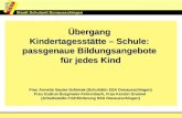 Übergang Kindertagesstätte – Schule: passgenaue Bildungsangebote für jedes Kind Frau Annette Sauter-Schimak (Schulrätin SSA Donaueschingen) Frau Gudrun.