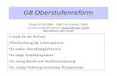 G8 Oberstufenreform (Stand 01.03.2008 – OSK Ute Schmid / WHG erweitert und aktualisiert Stand Oktober 2014) Informationen ohne Gewähr Gründe für die Reform: