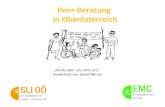 Peer-Beratung in Oberösterreich „Nichts über uns ohne uns“ Gezeichnet von David Werner.