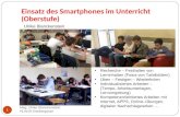 1 Einsatz des Smartphones im Unterricht (Oberstufe) Mag. Ulrike Blanckenstein HLW19 Straßergasse Ulrike Blanckenstein Recherche – Festhalten von Lerninhalten.