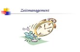 Zeitmanagement. Inhalt Einleitung Tagesplan Prioritäten Zeitfresser Praktische Anwendung.