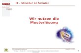 © M. Stütz, F. Wrede LEU - Zentrale Planungsgruppe Netze am Kultusministerium Baden-Württemberg Musterlösung zwei Stand: 15.01.2003 1 Wir nutzen die Musterlösung.