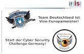 Norbert Pohlmann, pohlmann@internet-sicherheit.de, Institut für Internet Sicherheit - if(is), Westfälische Hochschule Team Deutschland ist Vize-Europameister!