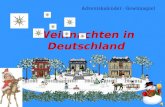 Weihnachten in Deutschland Adventskalender - Gewinnspiel.