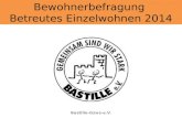 Bewohnerbefragung Betreutes Einzelwohnen 2014 Bastille-Gsws-e.V.