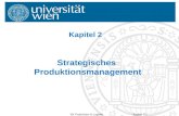 EK Produktion & LogistikKapitel 1/1 Kapitel 2 Strategisches Produktionsmanagement.