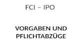 FCI – IPO. FCI-IPO Demands and obligated deductions.