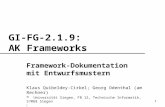 1 GI-FG-2.1.9: AK Frameworks Framework-Dokumentation mit Entwurfsmustern Klaus Quibeldey-Cirkel; Georg Odenthal (am Rechner)  Universität Siegen, FB 12,