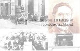 Die Revolution von 1918/19 in Norddeutschland. Gliederung  Ausbruch  Verlauf  Träger der Revolution  Polemik  Revolution in Braunschweig und Hannover.