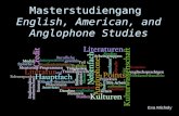 Masterstudiengang English, American, and Anglophone Studies Eva Michely.