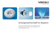 Energiewirtschaft in Bayern Die Herausforderungen der Energiewende – Versorgungssicherheit, Bezahlbarkeit und Zukunftsorientierung.