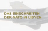 Wie ist das Verhältnis zwischen dem und Libyschen VolkGaddafi? Das Einschreiten der NATO in Libyen.