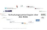 Schulungsunterlagen der AG RDA Vertretungen der Öffentlichen Bibliotheken AG RDA Schulungsunterlagen – Modul GND: Fürsten | Stand: 24.04.2014.