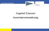 Www.sommer-informatik.de 1 Capitol Classic Inventarverwaltung.