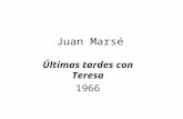Juan Marsé Últimas tardes con Teresa 1966. Sozio-politische Symbole und Körpermetaphern in Juan Marsés Últimas tardes con Teresa Barcelona: Stadtentwicklung.