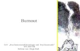 Burnout FoV „Psychoneuroendokrinologie und Psychosomatik“ WS 2007/08 Referat von Birgit Roß.