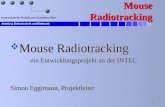 Abteilung Elektrotechnik und Elektronik 1 Hochschule für Technik und Architektur Bern Mouse Radiotracking  Mouse Radiotracking ein Entwicklungsprojekt.