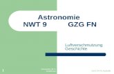 Astronomie, Kl. 9, Einführung GZG FN W.Seyboldt 1 Astronomie NWT 9GZG FN Luftverschmutzung Geschichte.