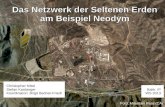 Vorstellen IP "Das Netzwerk der Seltenen Erden am Beispiel Neodym"