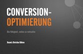 Conversion-Optimierung: Die Fähigkeit online zu verkaufen