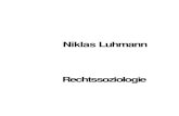 Luhmann Niklas Rechtssoziologie