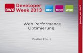 Web Performance Optimierung - DWX13