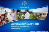 Bayer Nachhaltigkeits-Perspektive 2009, Rede Werner Wenning