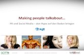 PR und Social Media - den Hype auf den Boden bringen