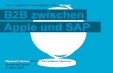 B2B Commerce zwischen Apple und SAP - Raphael Hauser, E-Commerce Konferenz 2014, Namics