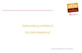 Stadtmarketing - Quo Vadis Magdeburg?
