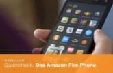 CELLULAR Quickcheck: Das Amazon Fire Phone