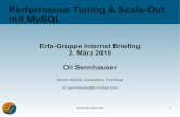 Internet Briefing 2010: Performance Tuning & Scale-Out mit MySQL
